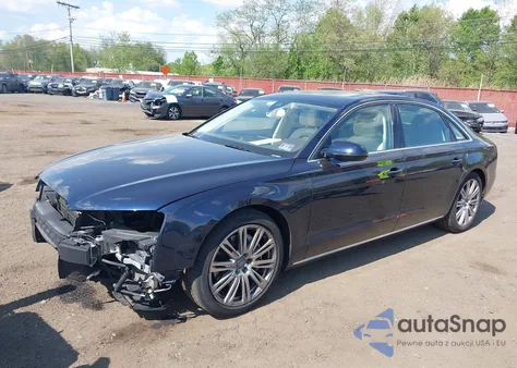 2014 Audi A8 L 3.0T из США, поврежденный, VIN WAURGAFD7EN005979